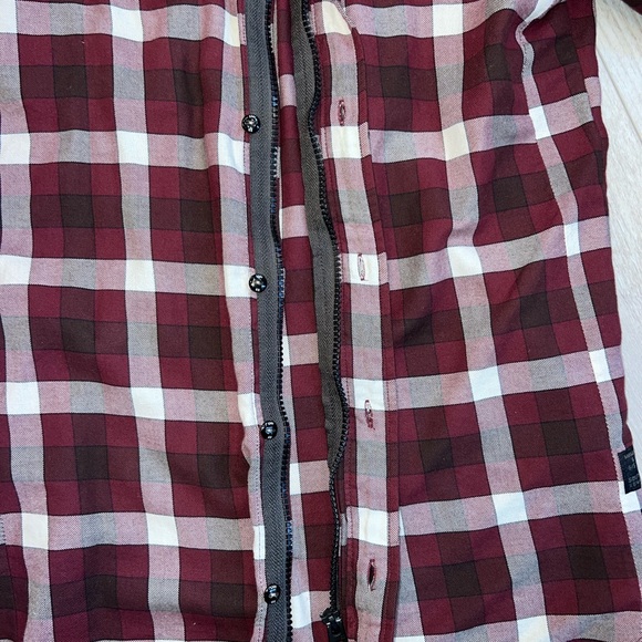 G-STAR Waterpatrol Shirt Mens Large Plaid Flannel Zip Button up - Picture 7 of 10